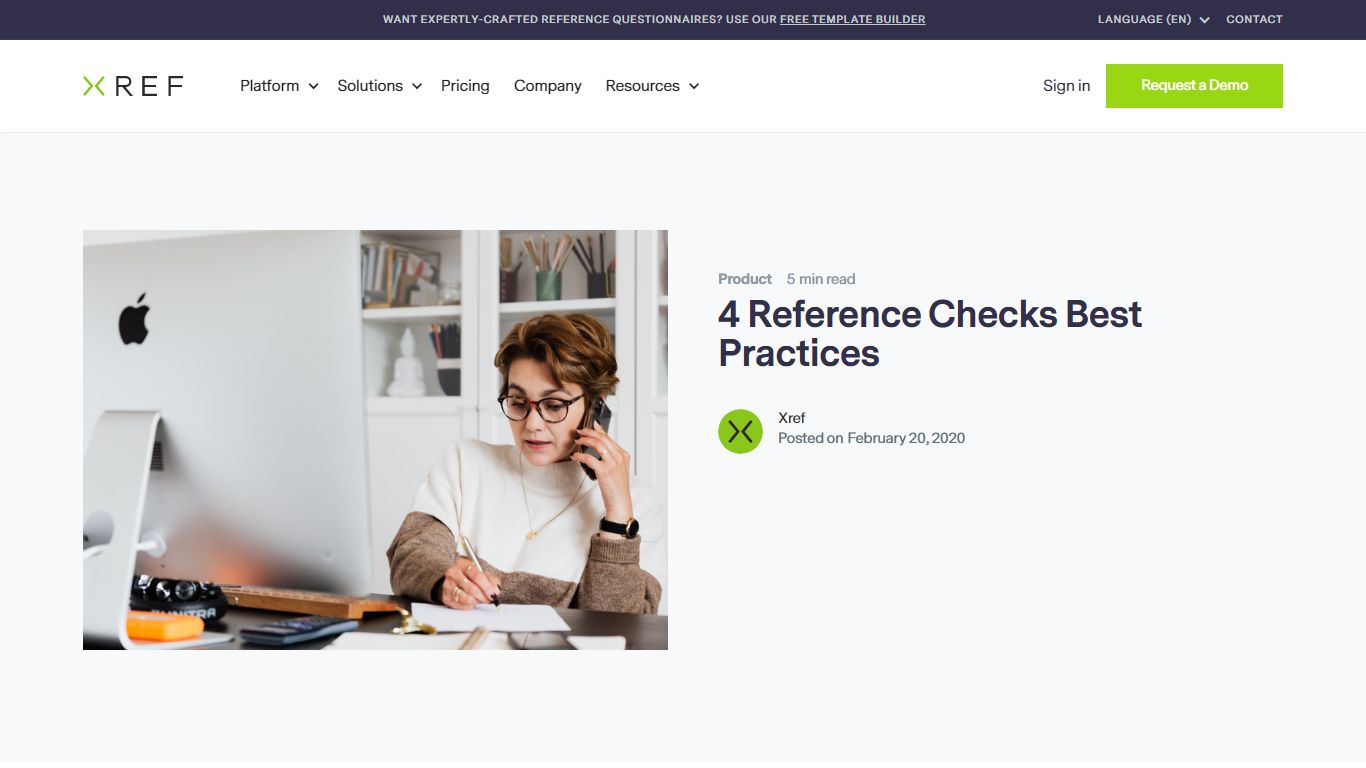 Reference Checks Best Practices